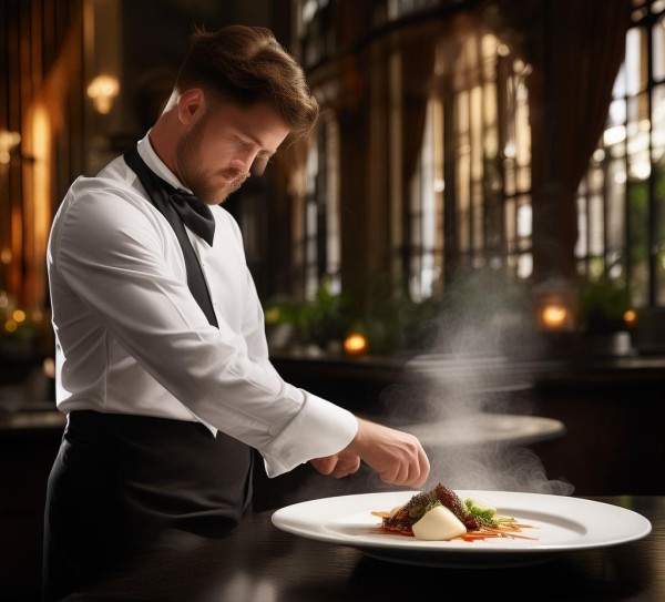 五星级酒店餐饮部男服务员,在舌尖的舞台上,用专业与温度点亮宾客的用餐体验 五星级酒店餐饮部男服务员,在舌尖的舞台上,用专业与温度点亮宾客的用餐体验