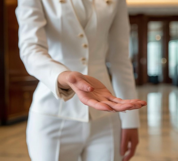 酒店服务员握手礼仪，细节之处彰显专业素养的图片解析