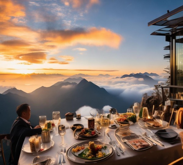 云端之巅的味蕾盛宴,老君山山顶酒店餐饮服务体验 云端之巅的味蕾盛宴,老君山山顶酒店餐饮服务体验