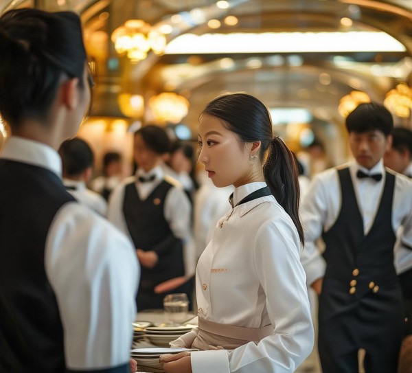 君逸大酒店餐饮服务员工作时间安排，规范与人文的平衡